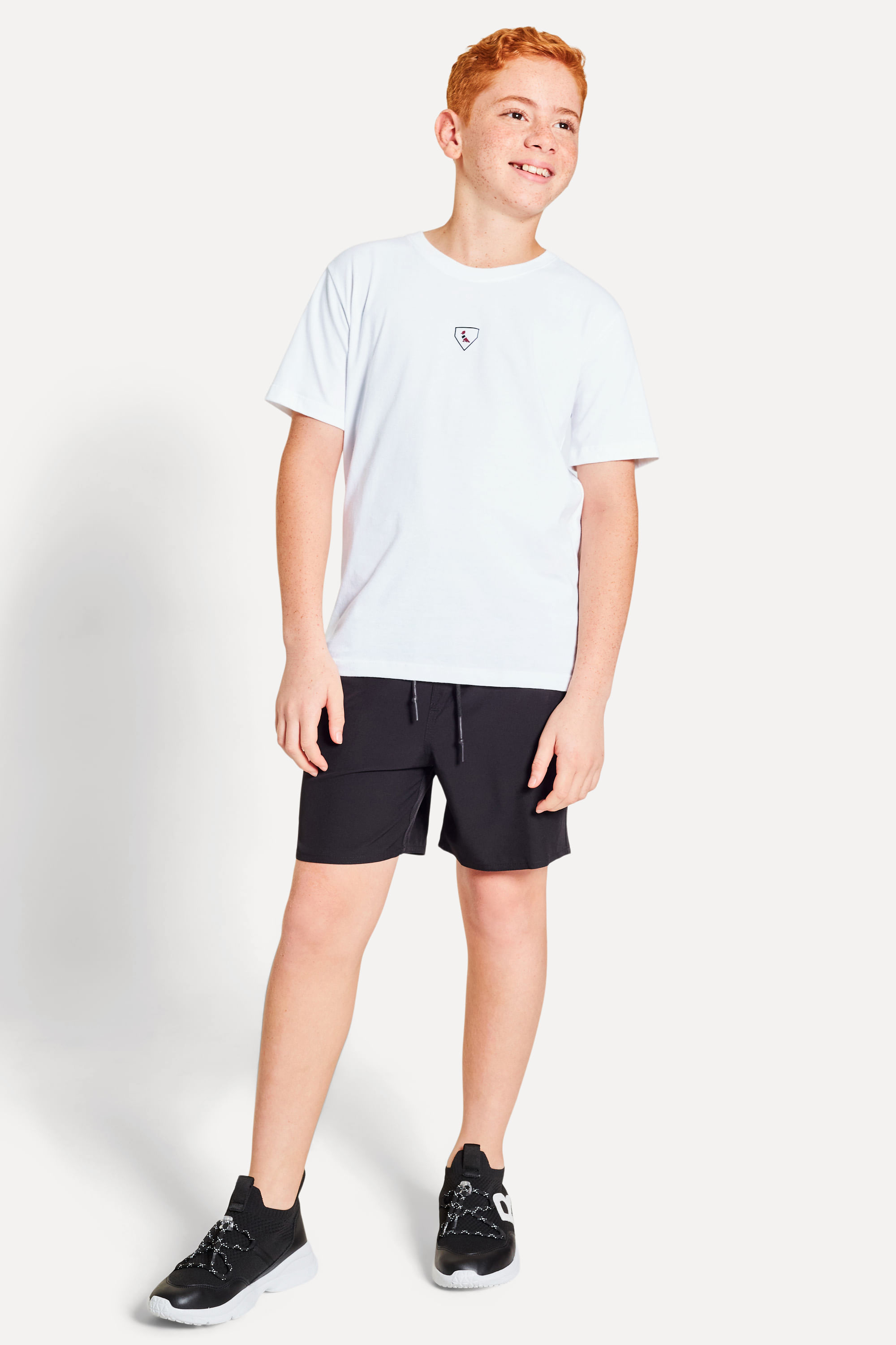 Camiseta Mini Patch Escudo Sp