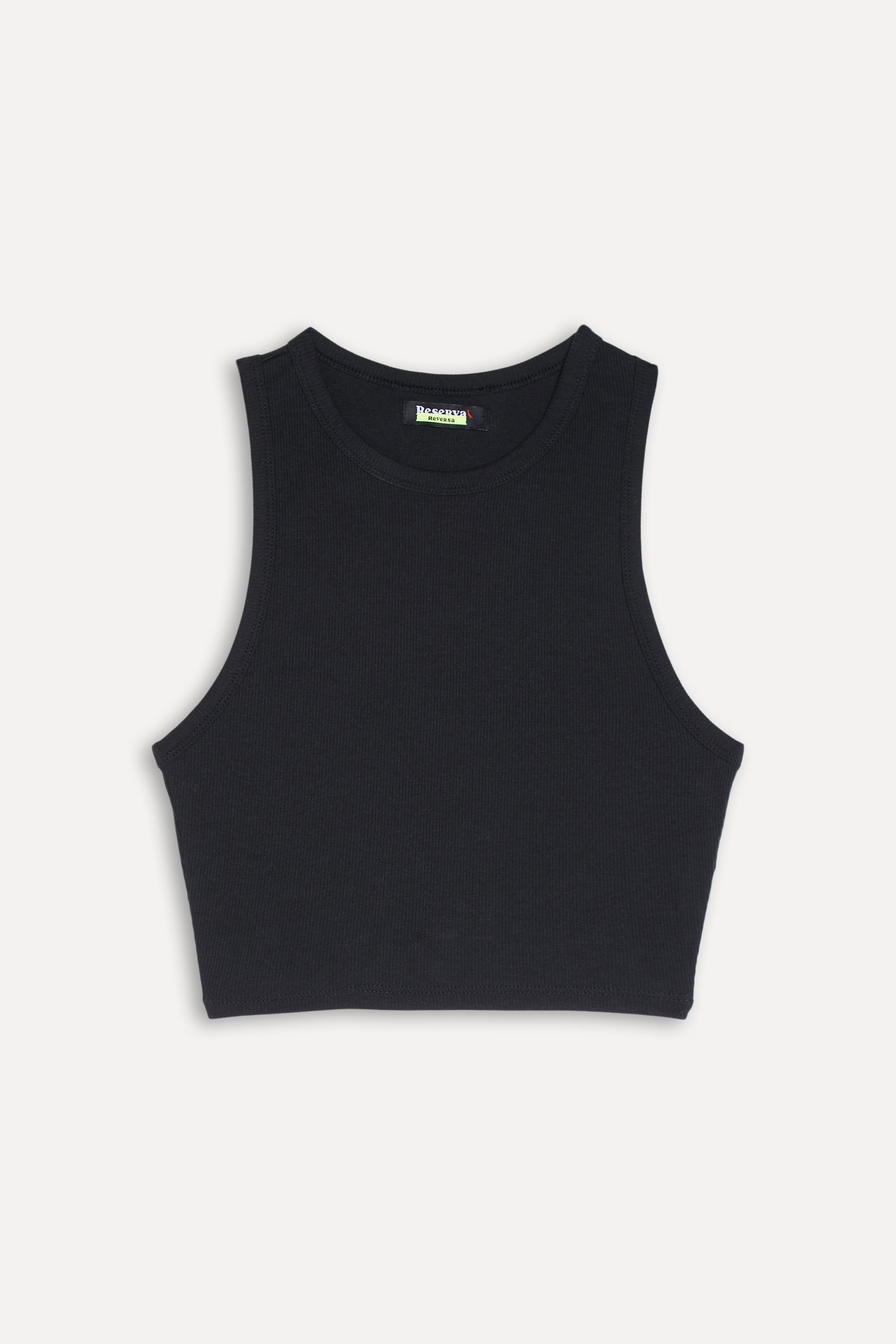 Regata Malha Canelada Color