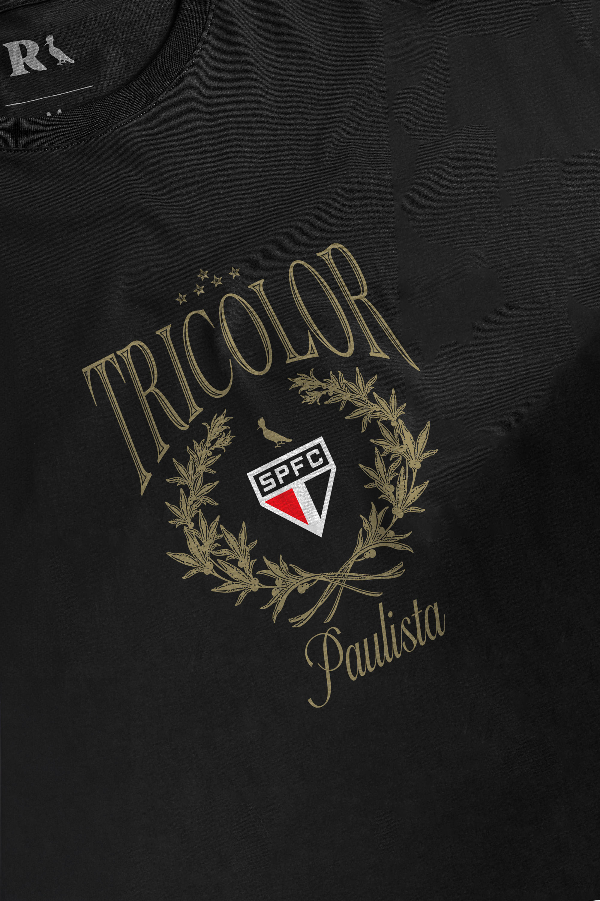 Camiseta Est Mini Tricolor Paulista