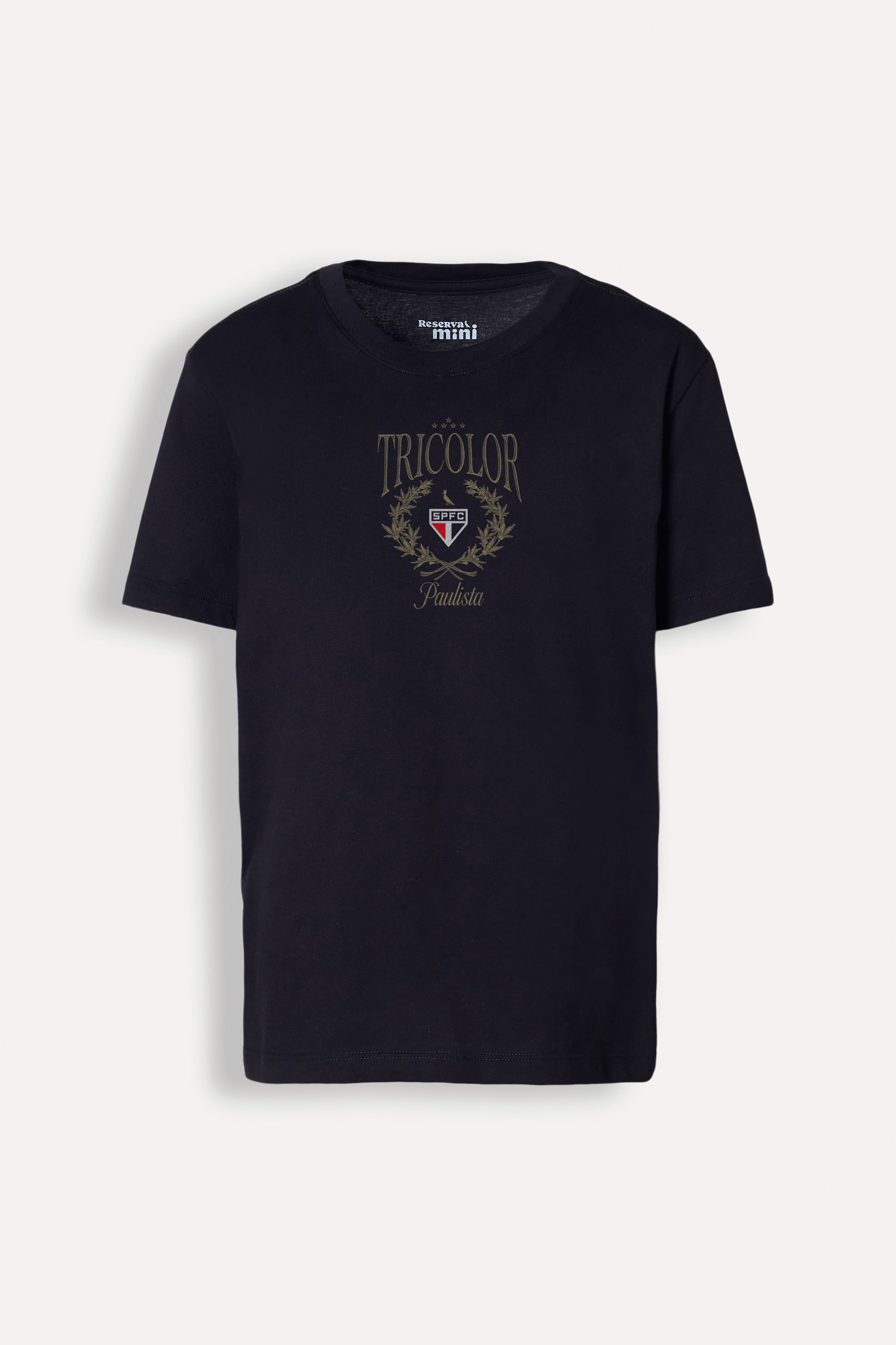 Camiseta Est Mini Tricolor Paulista
