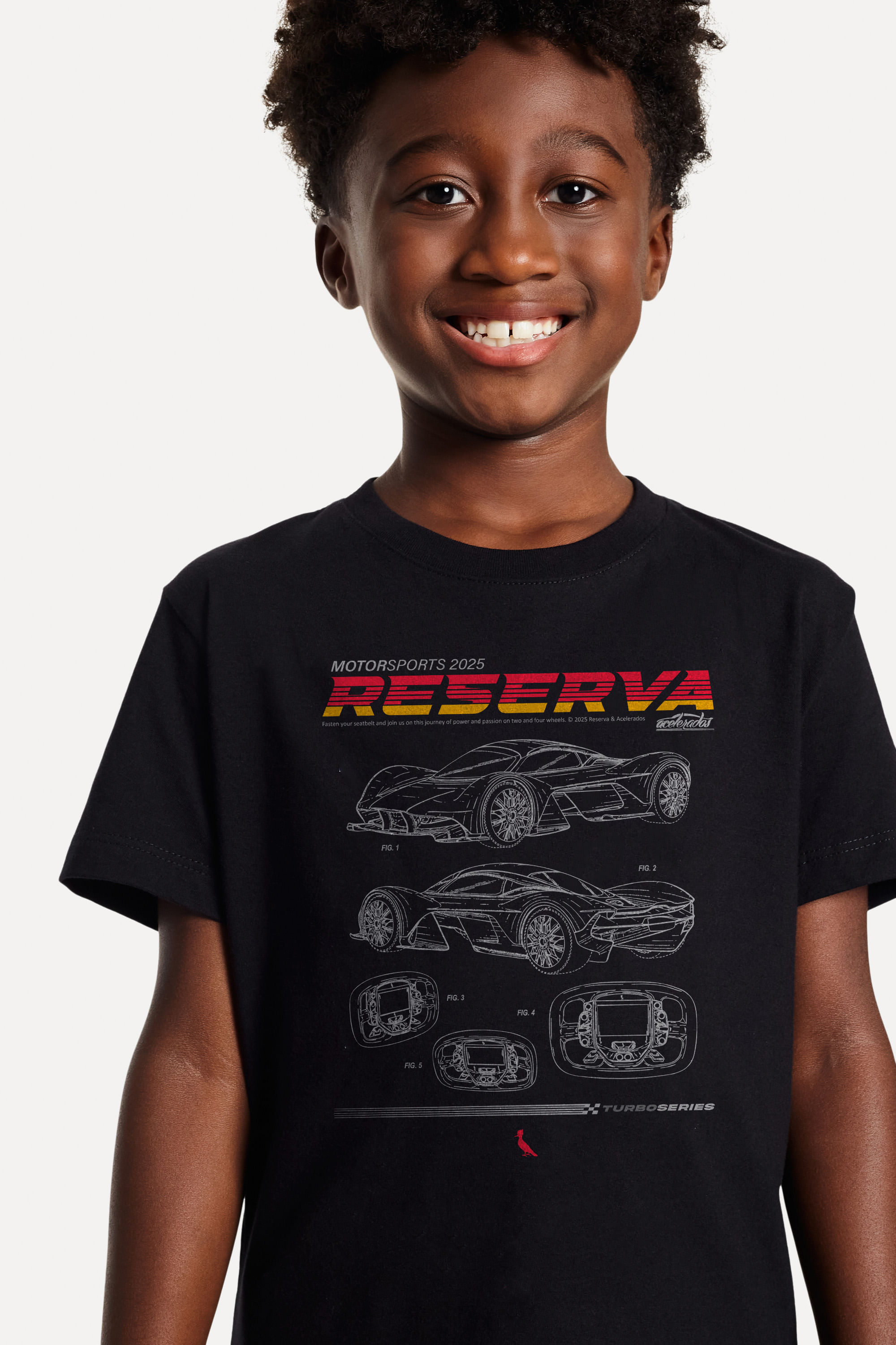 Camiseta Mini Est Rsv Figs 5 Turboseries