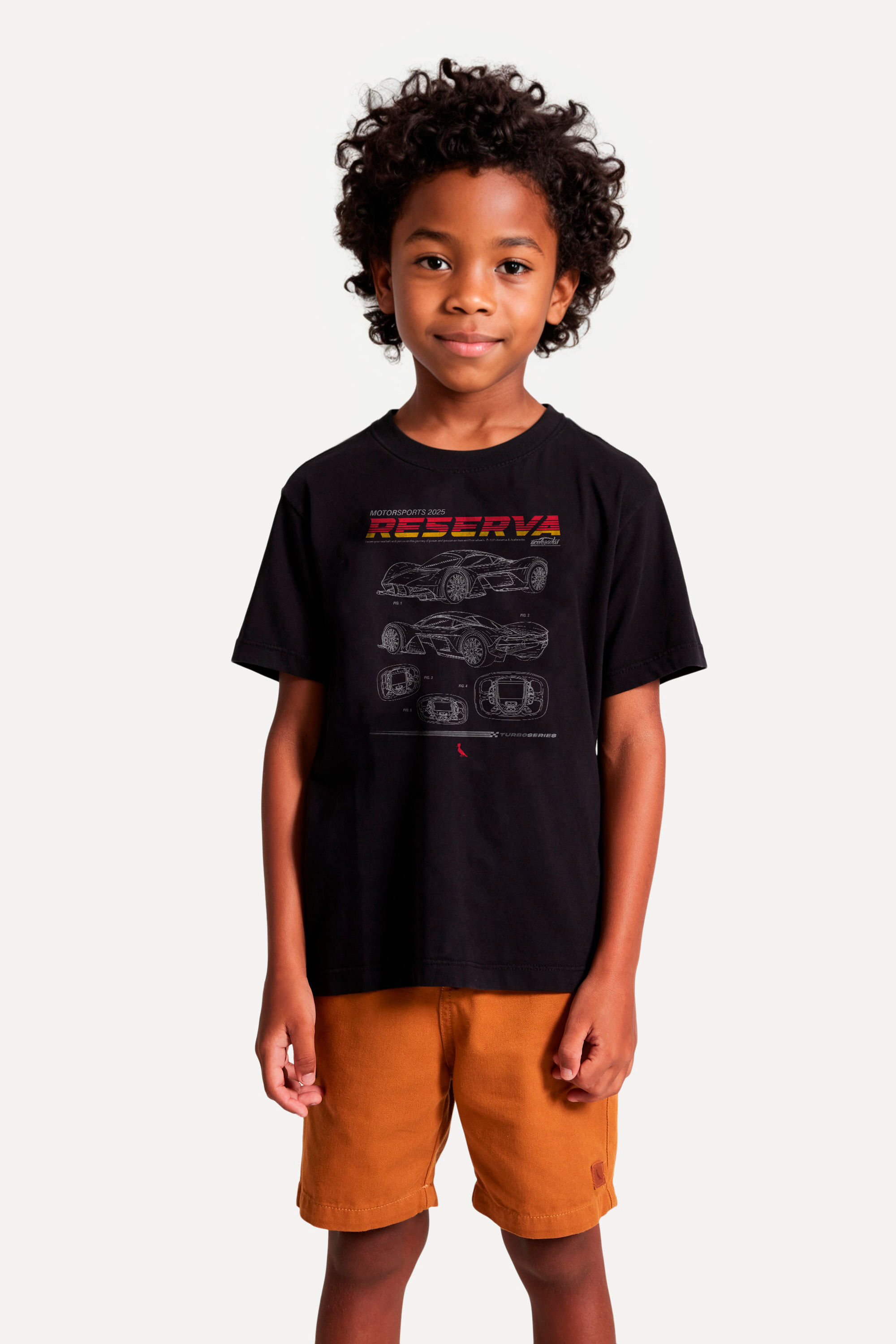Camiseta Mini Est Rsv Figs 5 Turboseries