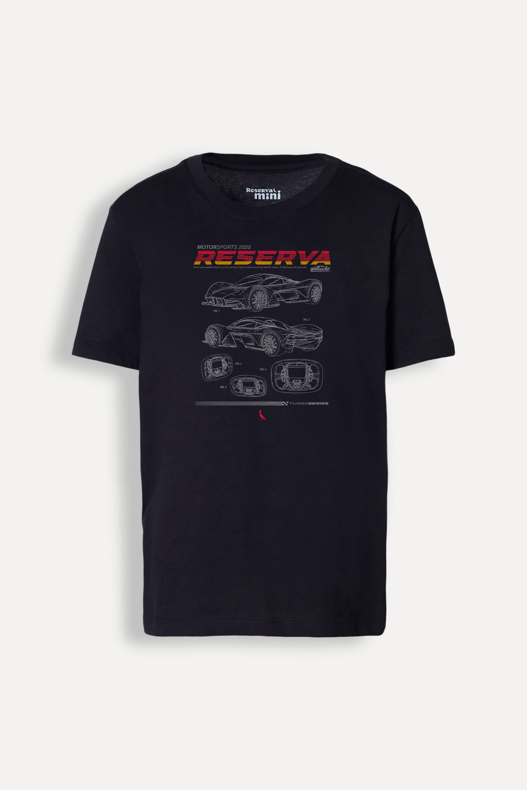 Camiseta Mini Est Rsv Figs 5 Turboseries