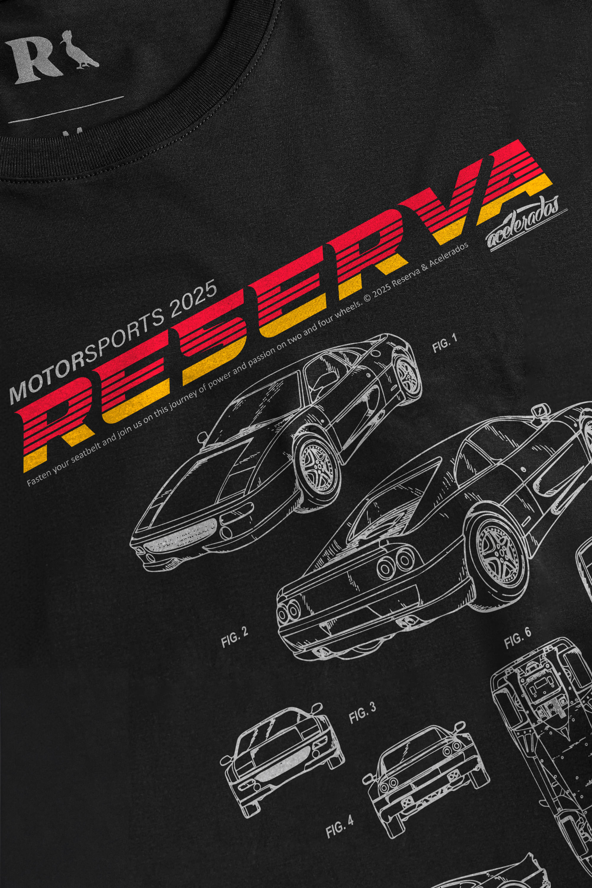 Camiseta Mini Est Rsv Figs 7 Turboseries
