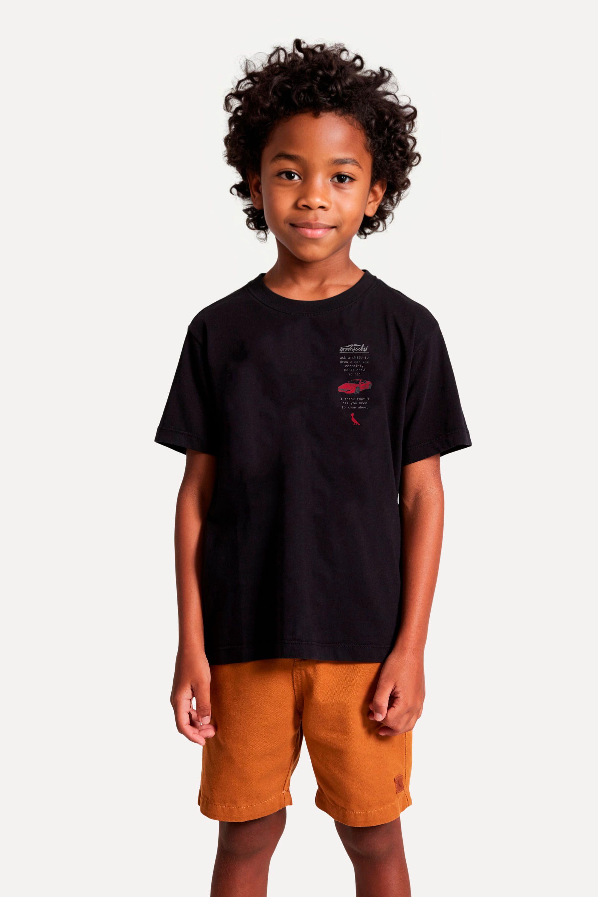 Camiseta Mini Est Acelerados Ask A Child