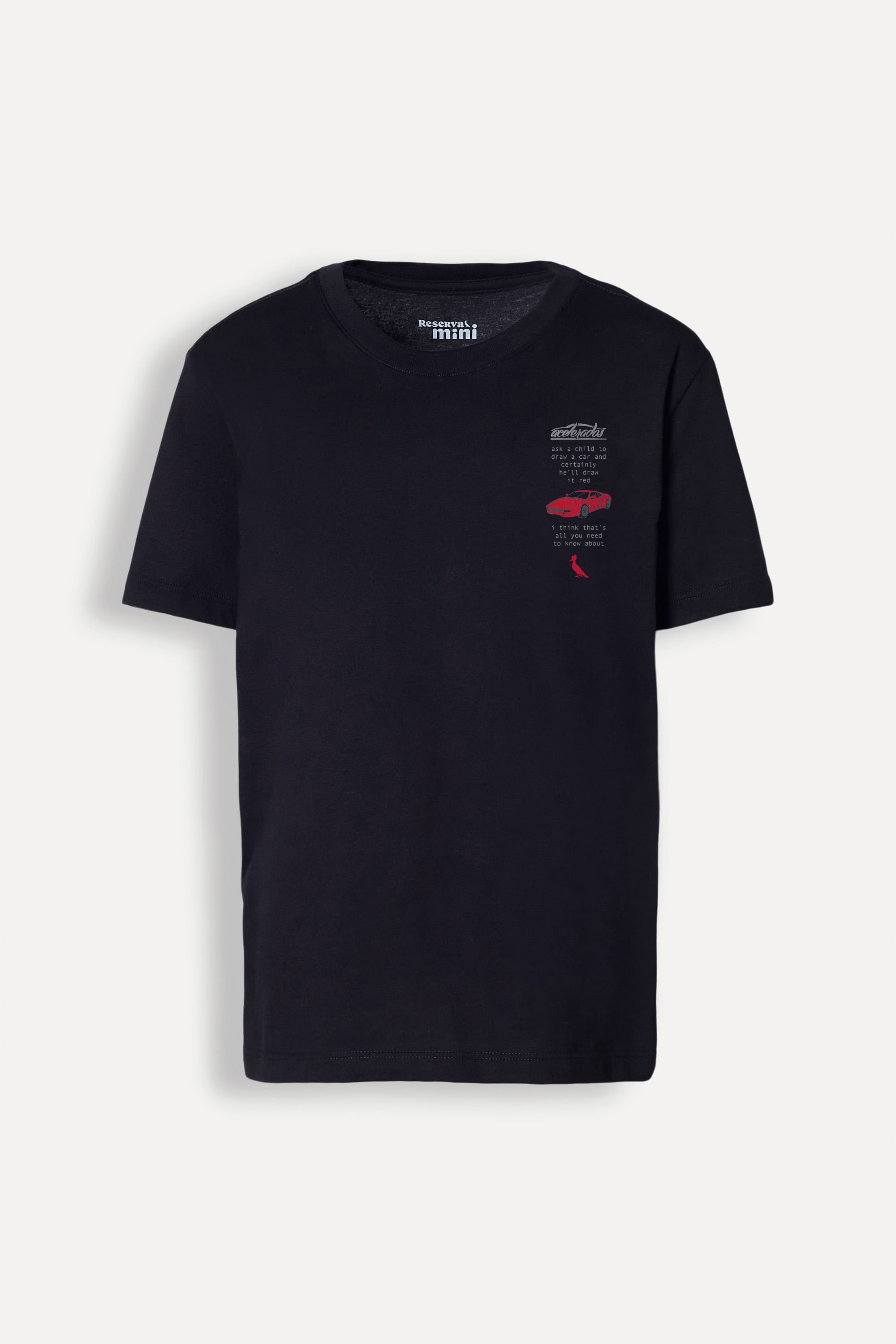 Camiseta Mini Est Acelerados Ask A Child