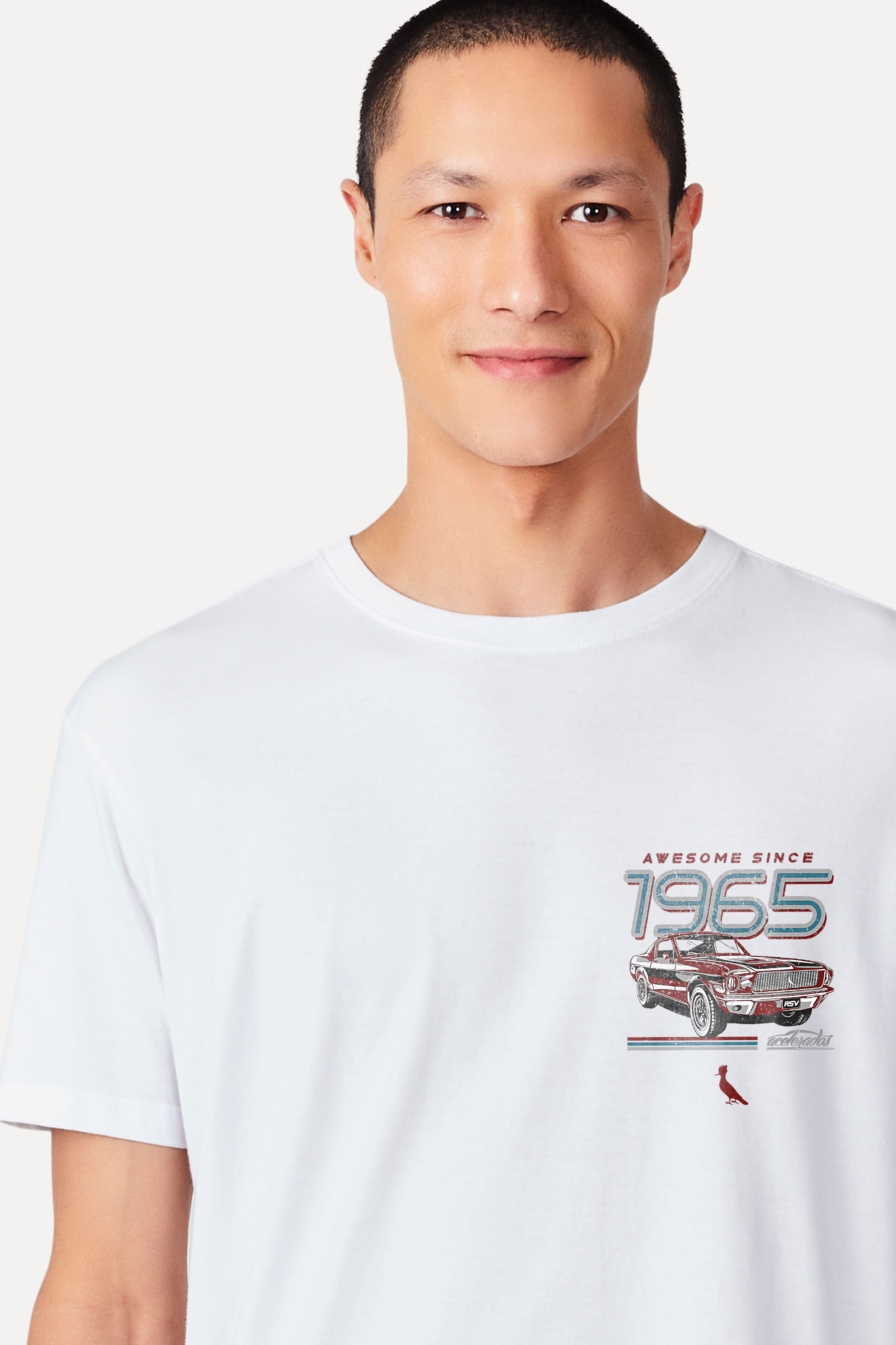 Camiseta Est Awesome Since 1965