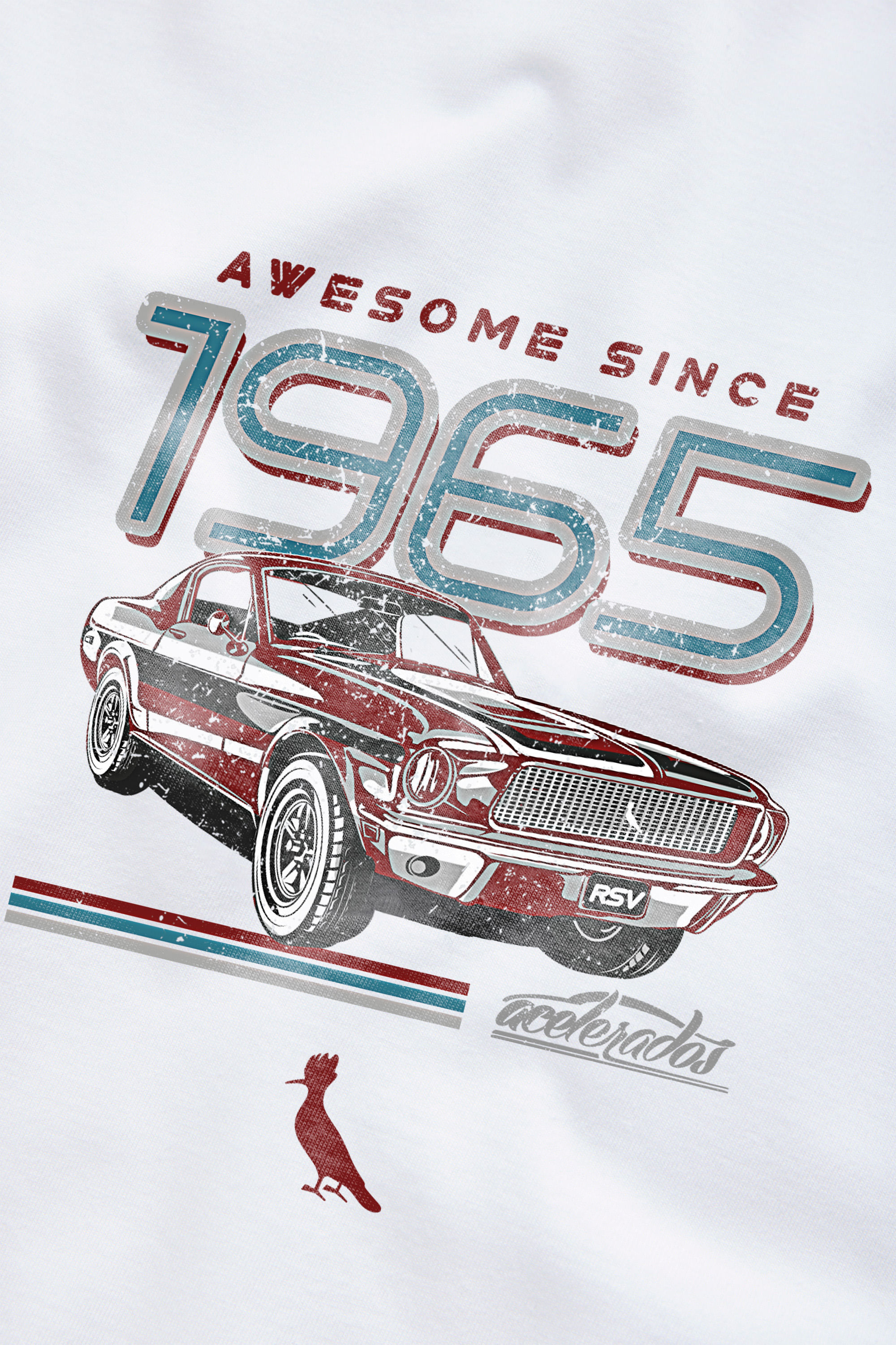 Camiseta Est Awesome Since 1965