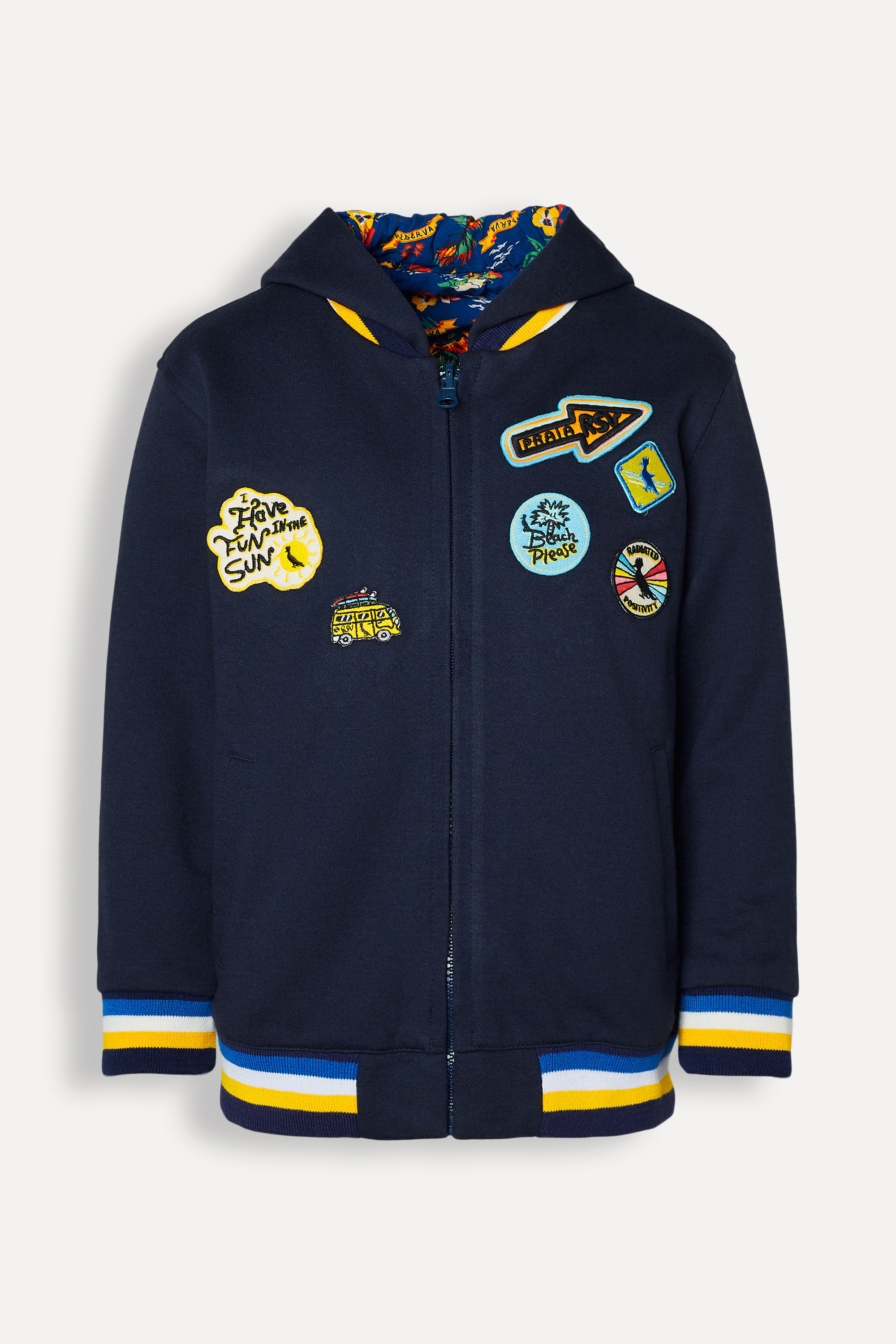 Jaqueta Mini Bomber Df Tropical Shark