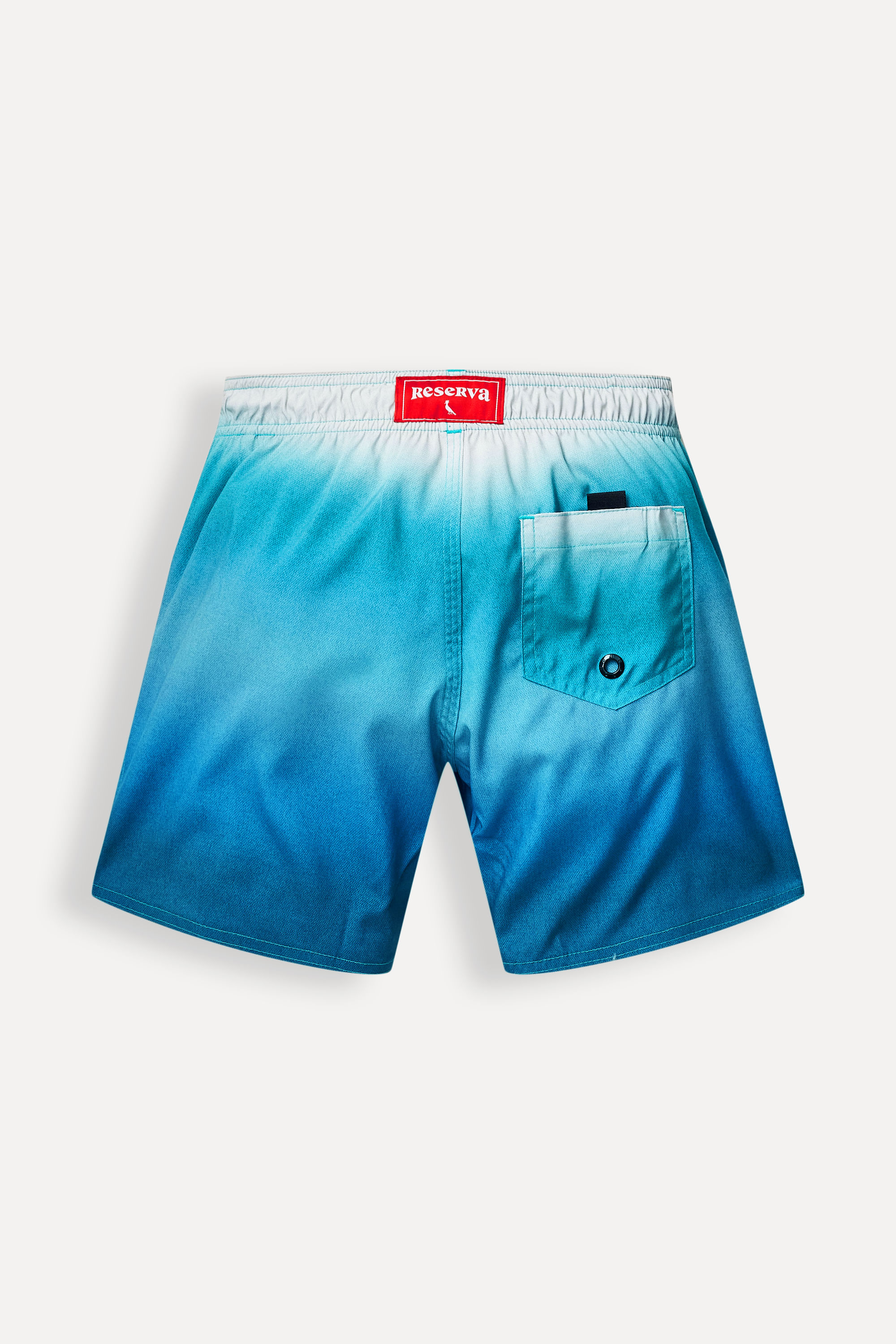 Short Mini Praia Degrade Denim Western